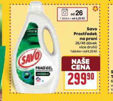SAVO PROSTEDEK NA PRAN