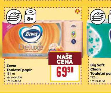 ZEWA DELUXE TOALETN PAPR