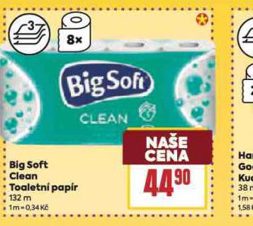 BIG SOFT CLEAN TOALETN PAPR