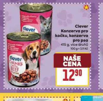C LEVER KONZERVA PRO KOKY