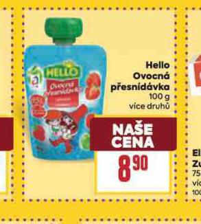 HELLO OVOCN PESNDVKA