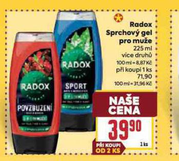 RADOX SPRCHOV GEL