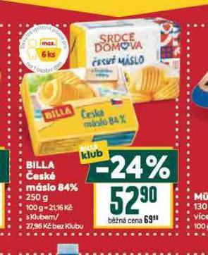BILLA ESK MSLO 84%