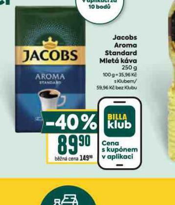 JACOBS AROMA STANDARD MLET KVA
