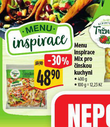 MENU INSPIRACE MIX PRO NSKOU KUCHYNI