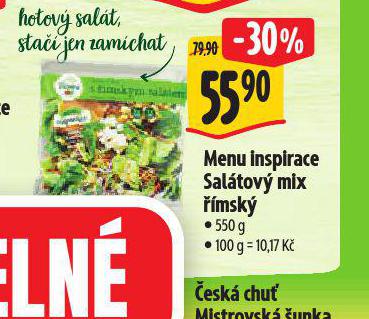 MENU INSPIRACE SALTOV MIX MSK