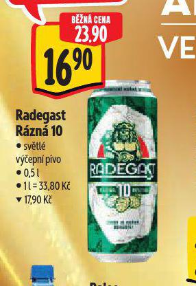 PIVO RADEGAST RZN 10