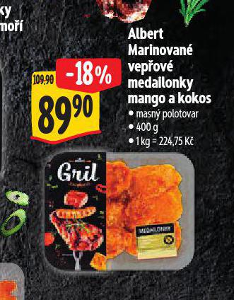 MARINOVAN VEPOV MEDAILONKY MANGO A KOKOS
