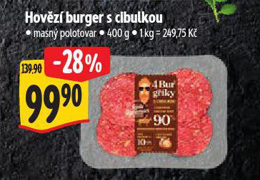 HOVZ BURGER S CIBULKOU