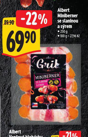 MINIBERNER SE SLANINOU A SREM