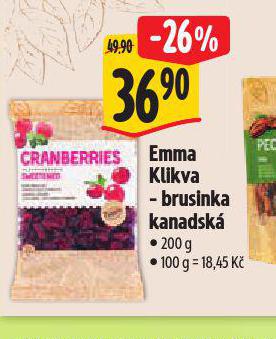 EMMA KLIKVA - BRUSINKA KANADSK