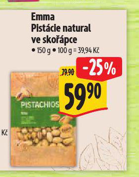 EMMA PISTCIE NATURAL VE SKOPCE