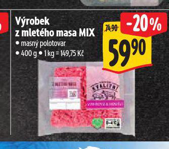 VROBEK Z MLETHO MASA MIX