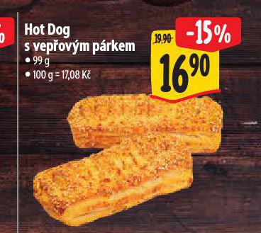 HOT DOG S VEPOVM PRKEM
