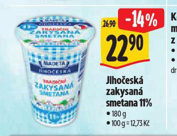 JIHOESK ZAKYSAN SMETANA 11%
