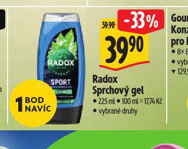 RADOX SPRCHOV GEL