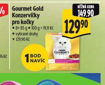 GOURMET GOLD KONZERVIKY PRO KOKY