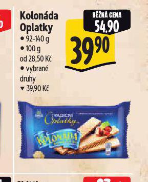 KOLONDA OPLATKY