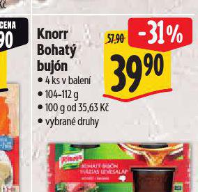 KNORR BOHAT BUJON