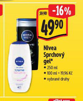 NIVEA SPRCHOV GEL