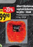 MARINOVAN VEPOV KRKOVICE NA PIVU STEAK