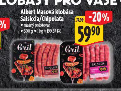 MASOV KLOBSA CHIPOLATA