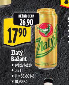 PIVO ZLAT BAANT