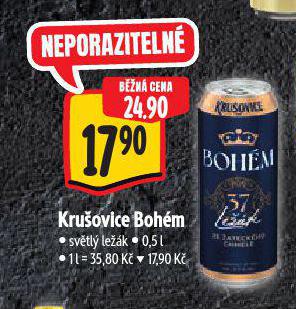 PIVO KRUOVICE BOHM