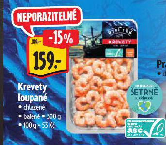 KREVETY LOUPAN