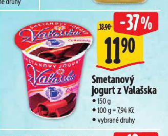 SMETANOV JOGURT Z VALASKA