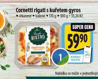 CORNETTI RIGATI S KUETEM GYROS