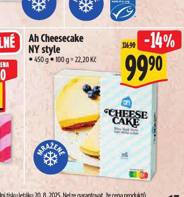 AH CHEESECAKE NY STYLE