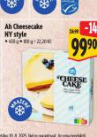 AH CHEESECAKE NY STYLE