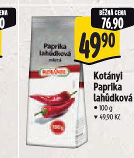KOTNYI PAPRIKA LAHDKOV