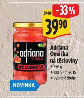 ADRIANA OMKA NA TSTOVINY