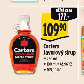 CARTERS JAVOROV SIRUP
