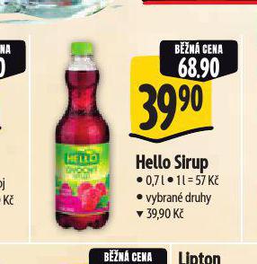 HELLO SIRUP