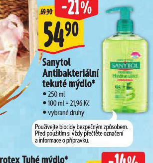 SANYTOL ANTIBAKTERILN MDLO