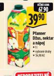PFANNER DUS, NEKTAR A NPOJ