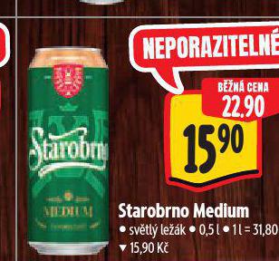 PIVO STAROBRNO MEDIUM