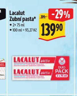 LACALUT ZUBN PASTA