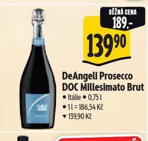 DEANGELL PROSECCO DOC MILLESIMATO BRUT