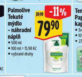 PALMOLIVE TEKUT MDLO NHRADN NPL