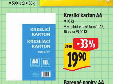 KRESLIC KARTON