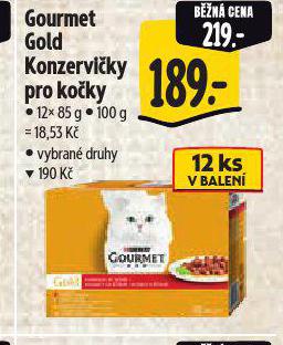GOURMET GOLD KONZERVY PRO KOKY