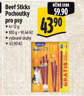 BEEF STICK POCHOUTKY PRO PSY