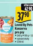 LOVED BY PETS KONZERVA PRO PSY