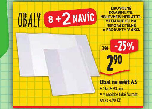 OBAL NA SEITY A5