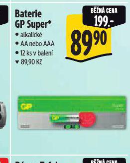 BATERIE GP SUPER
