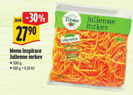 MENU INSPIRACE JULIENNE MRKEV